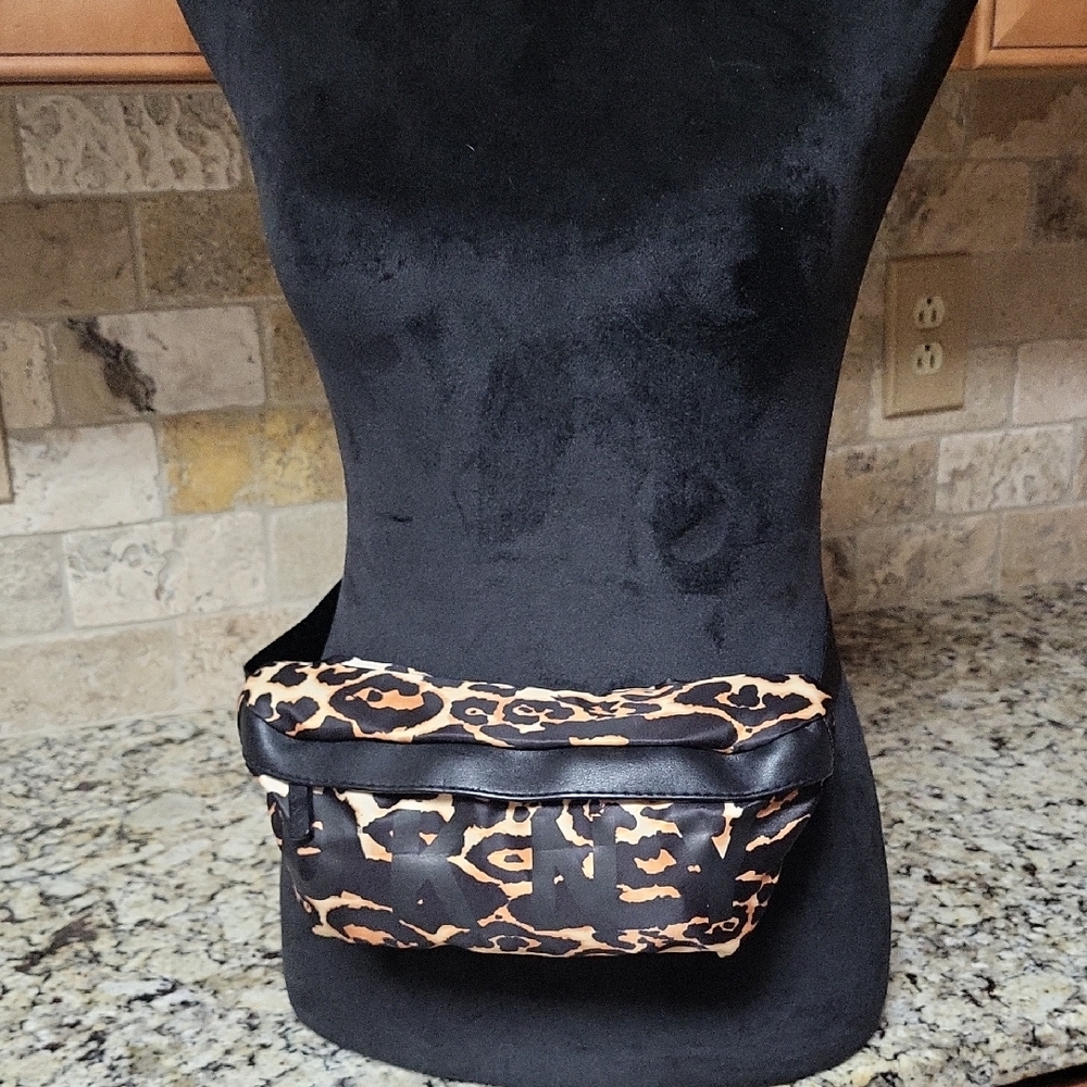 DKNY Leopard Print Fanny Pack Belt Bag